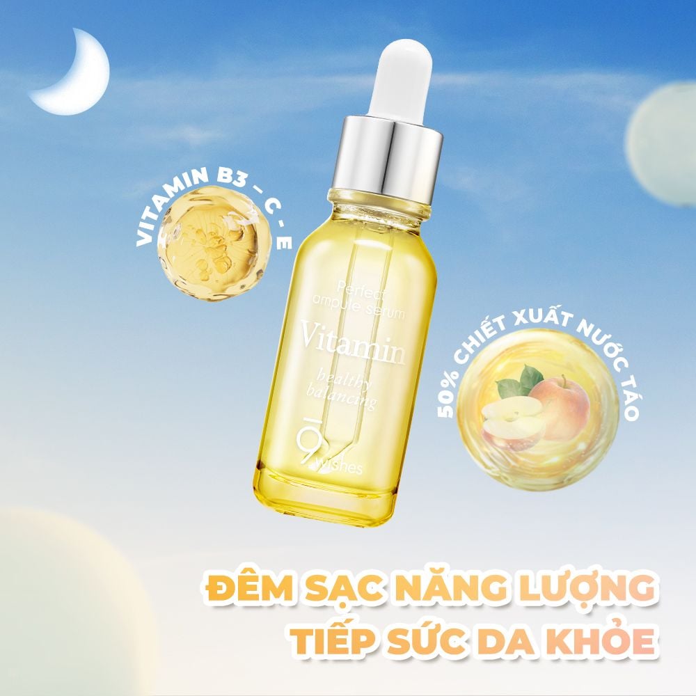  9 Wishes Tinh chất Mega Vitamin Ampule Serum 25ml 
