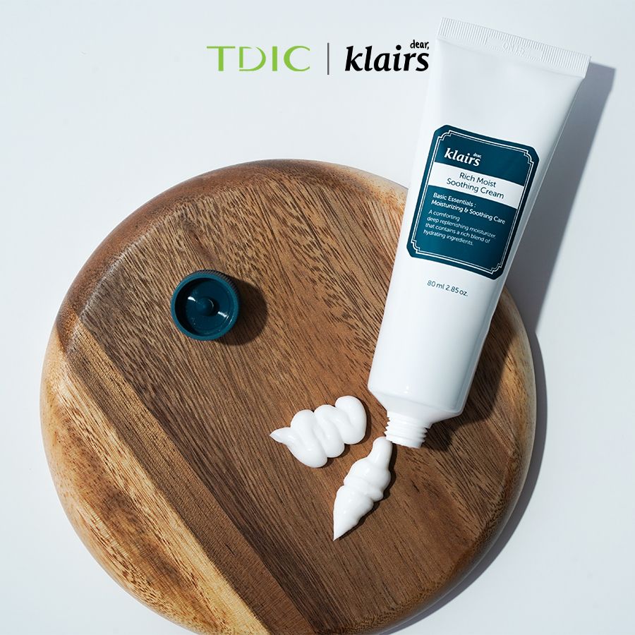  Dear, Klairs Kem dưỡng ẩm Rich Moist Soothing Cream 80ml 