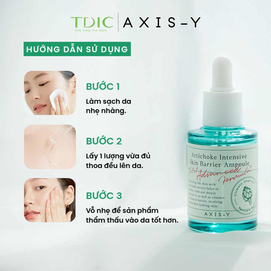 Axis-Y Tinh chất Artichoke Intensive Skin Barrier Ampoule 30ml 