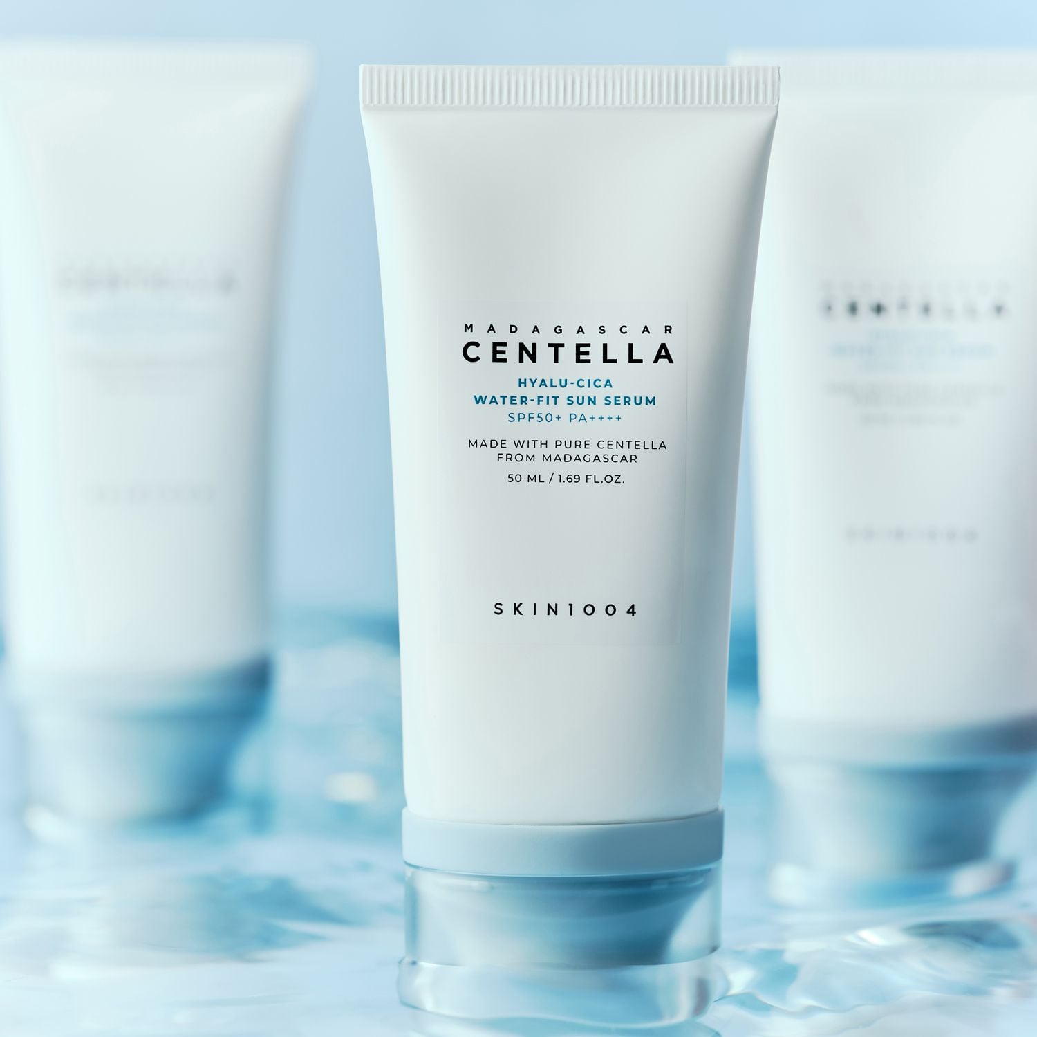  Tinh chất chống nắng SKIN1004 Madagascar Centella Hyalu-cica Water-fit Sun Serum SPF50+ PA++++ 50ml 