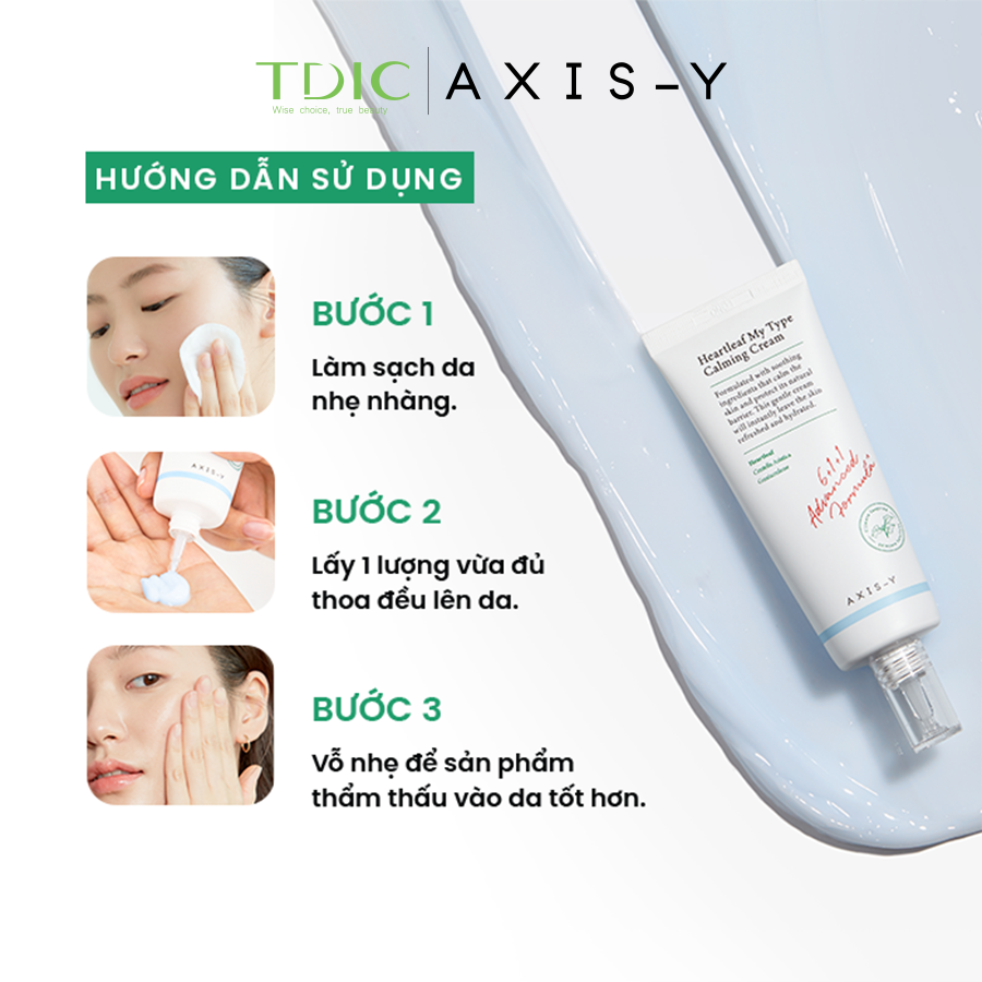  Axis-Y Kem dưỡng Heartleaf My Type Calming Cream 60ml 