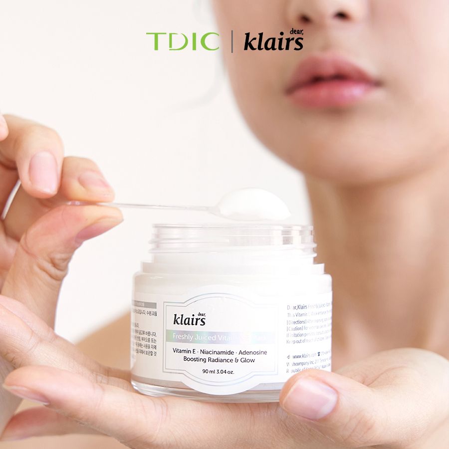  Dear, Klairs Mặt nạ ngủ Freshly Juiced Vitamin E Mask 90ml 