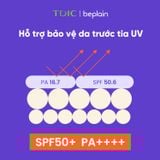  Kem Chống Nắng Nâng Tone & Hiệu Chỉnh Da BEPLAIN Sunmuse Tone Up & Correcting Sunscreen SPF50+ PA++++ 50ml 