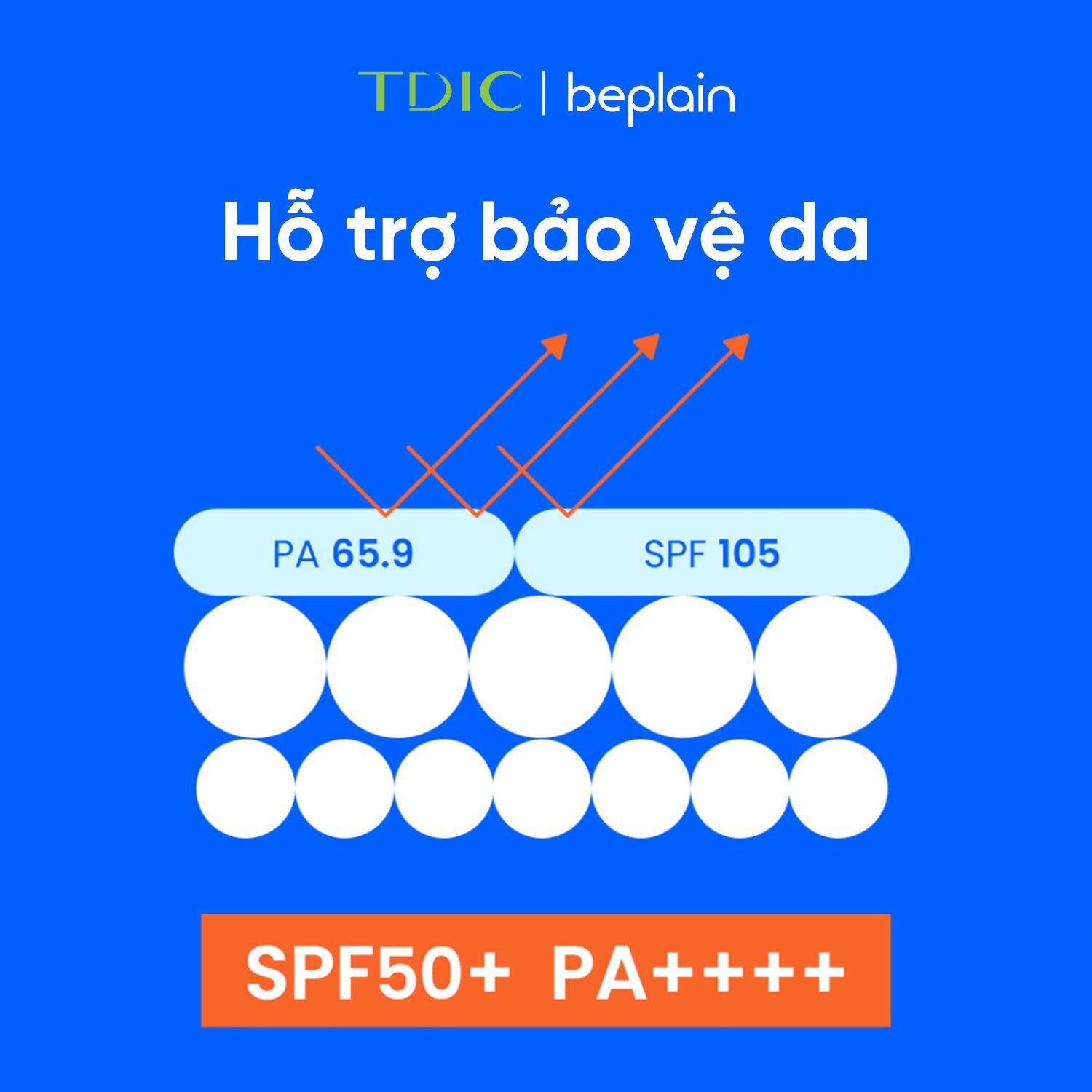  Kem Chống Nắng Hoá Học Dưỡng Ẩm BEPLAIN Sunmuse Moisture Sunscreen SPF50+ PA++++ 50ml 