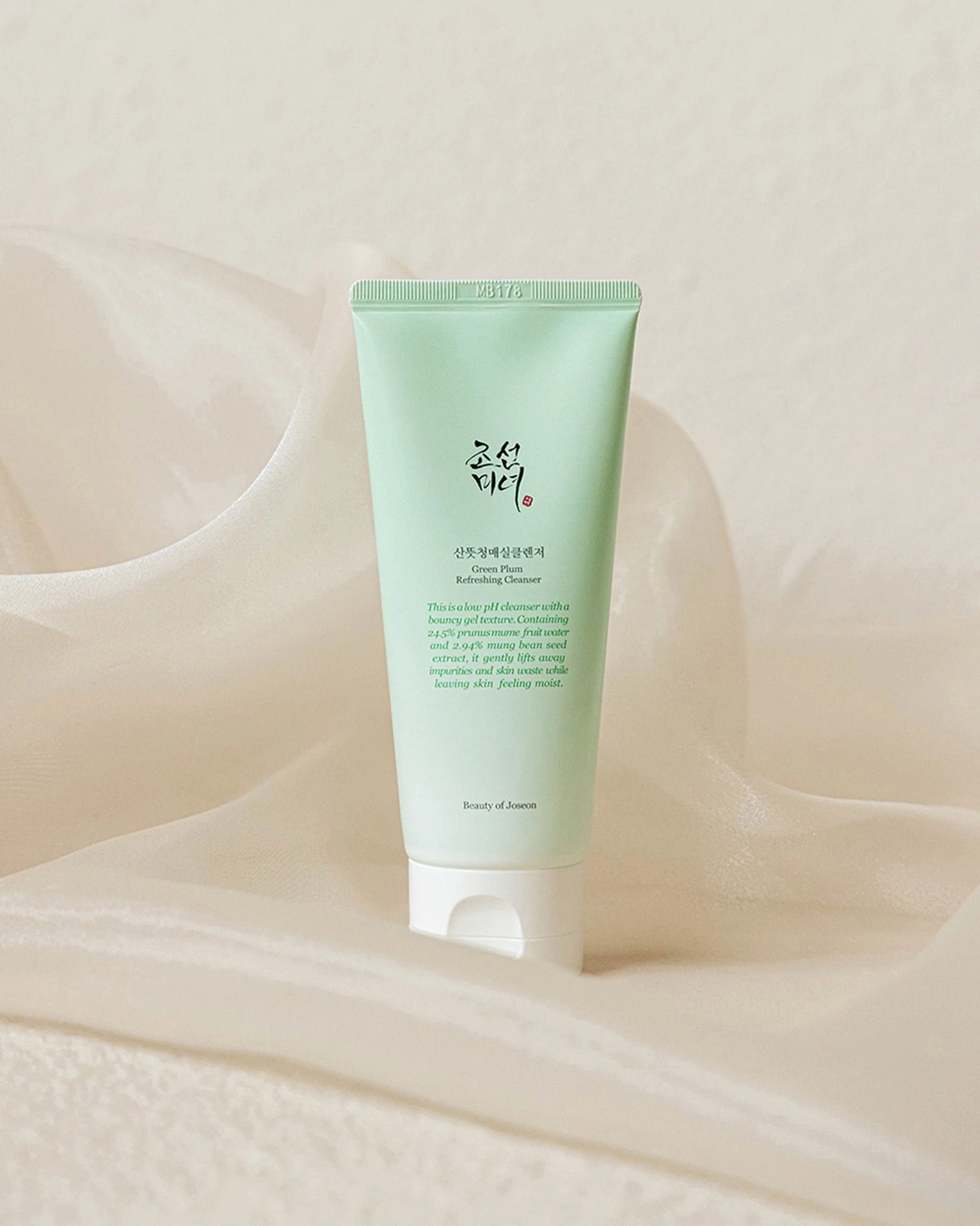  Gel Rửa Mặt Sạch Sâu - Dịu Nhẹ Beauty Of Joseon Green Plum Refreshing Cleanser 100ml 