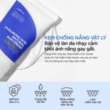  Kem chống nắng vật lý nâng tone nhẹ nhàng Isntree Hyaluronic Acid Natural Sun Cream 50ml 