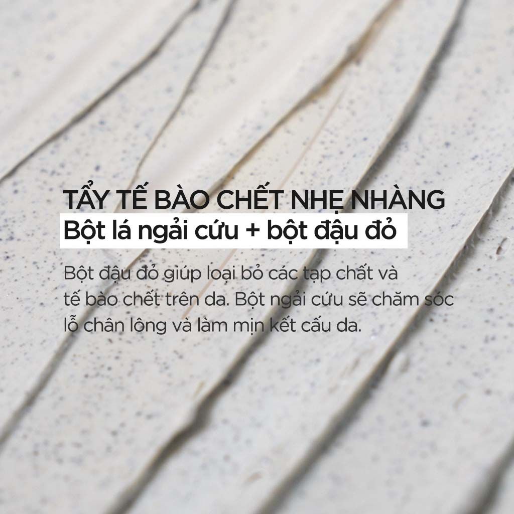  Mặt nạ đất sét Ngải Cứu làm sạch bã nhờn Isntree Mugwort Calming Clay Mask 100ml 