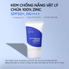  Kem chống nắng vật lý nâng tone nhẹ nhàng Isntree Hyaluronic Acid Natural Sun Cream 50ml 
