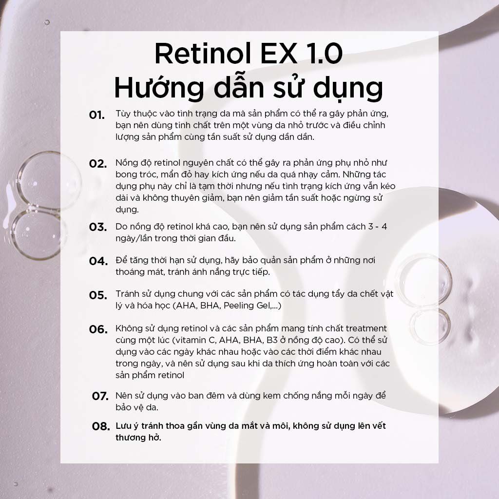  Tinh chất chống lão hóa & phục hồi da Isntree Hyper Retinol EX 1% Serum 20ml 