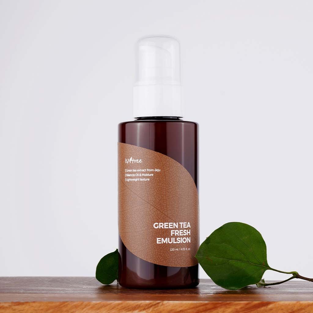  Sữa dưỡng Trà Xanh cấp ẩm Isntree Green Tea Fresh Emulsion 120ml 