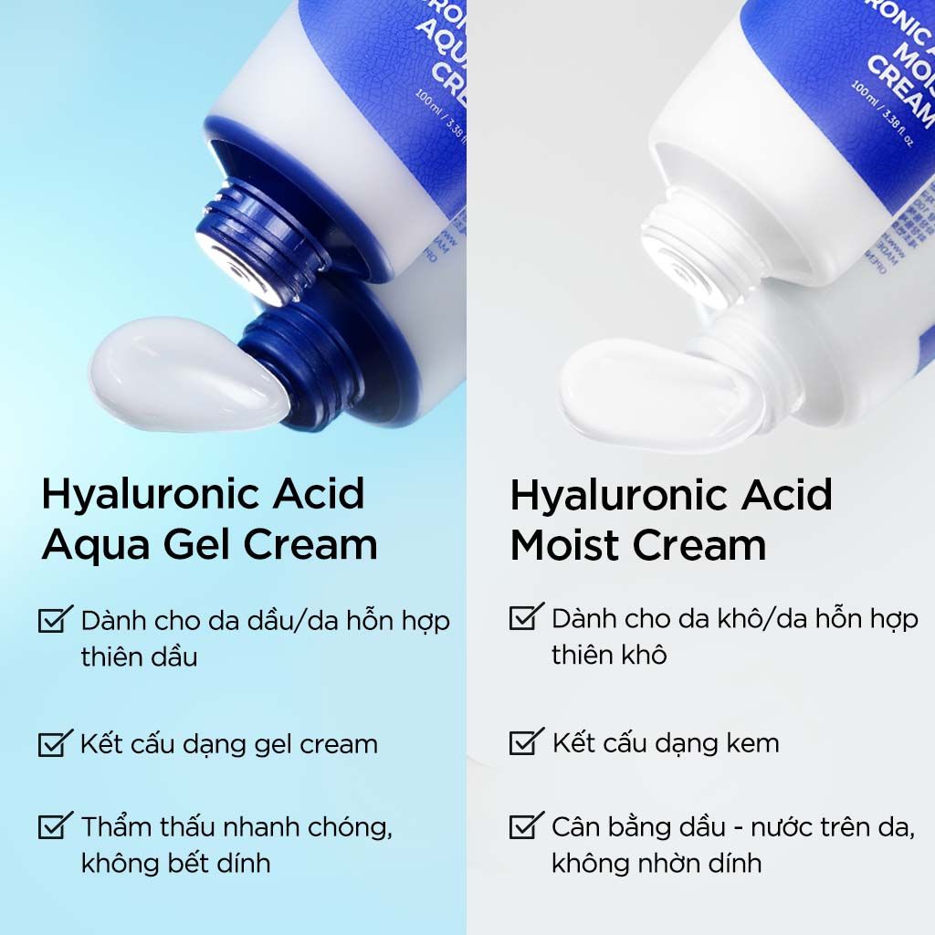  Gel dưỡng cấp ẩm Isntree Hyaluronic Acid Aqua Gel Cream 100ml 