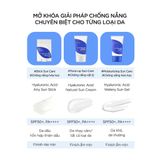  Kem chống nắng hóa học dưỡng ẩm mỏng nhẹ Isntree Hyaluronic Acid Watery Sun Gel 50ml 