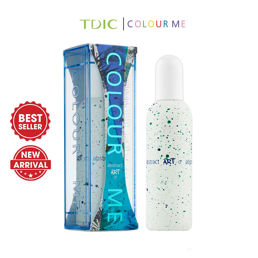  Nước hoa nam COLOUR ME Abstract Art EDP 100ml 