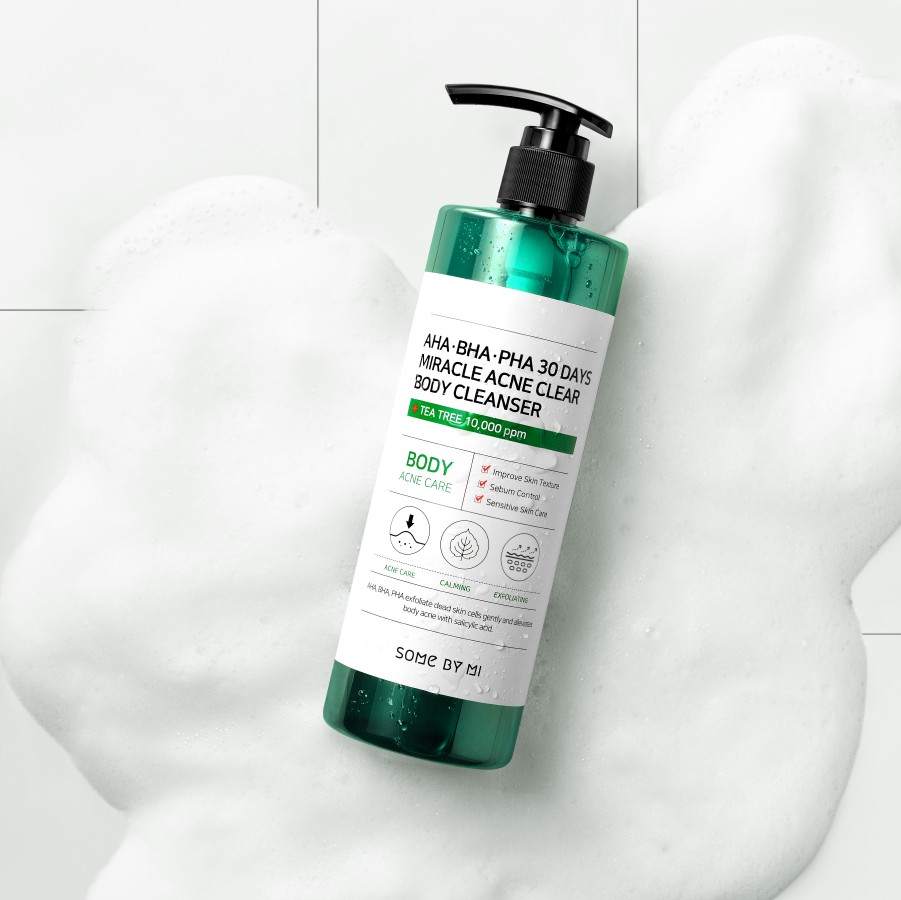  Some By Mi Sữa tắm AHA-BHA-PHA 30 Days Miracle Acne Clear Body Cleanser 400g 