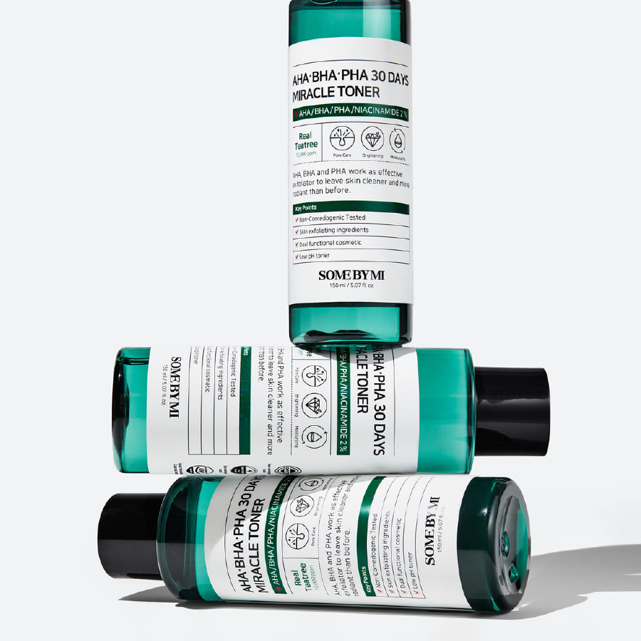  Some By Mi Nước hoa hồng AHA-BHA-PHA 30 Days Miracle Toner 150ml 