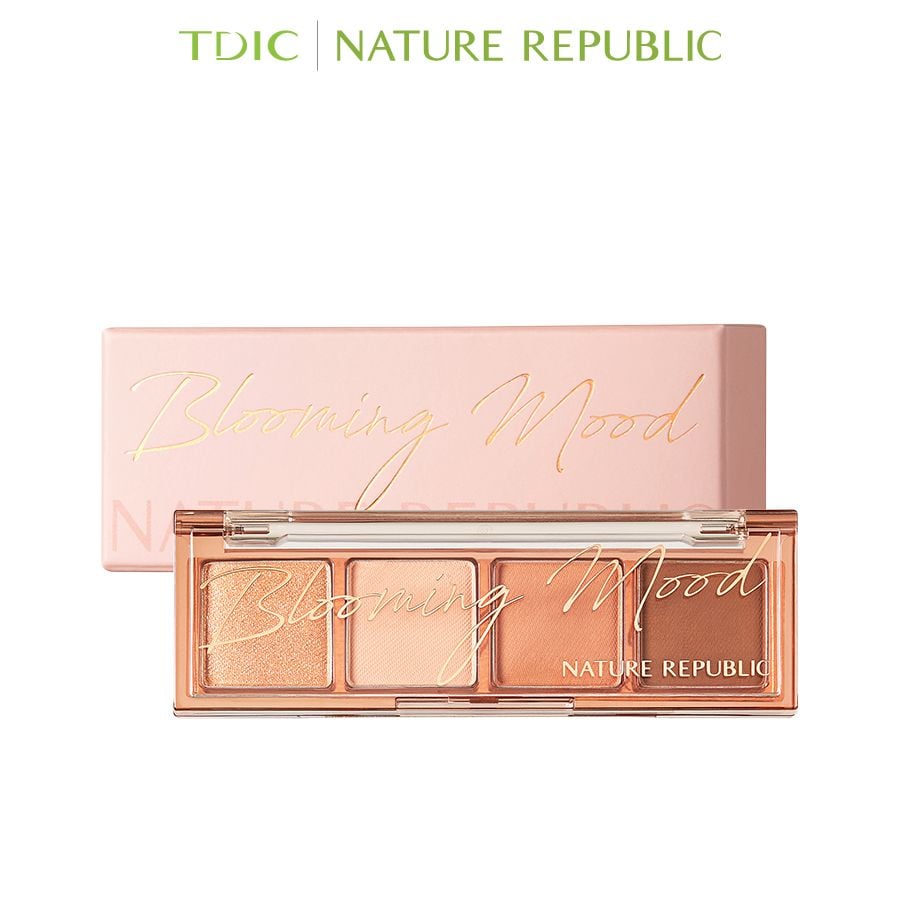  Nature Republic Bảng phấn mắt Daily Basic Palette (màu 04 Coral) 2.6g 