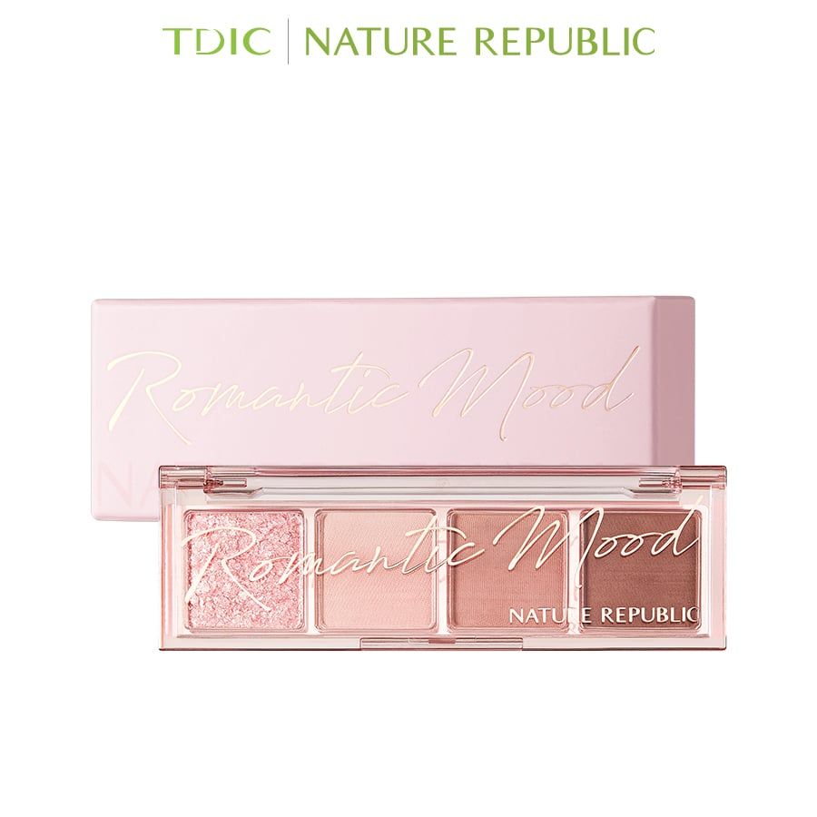  Nature Republic Bảng phấn mắt Daily Basic Palette (màu 02 Rosy) 2.6g 