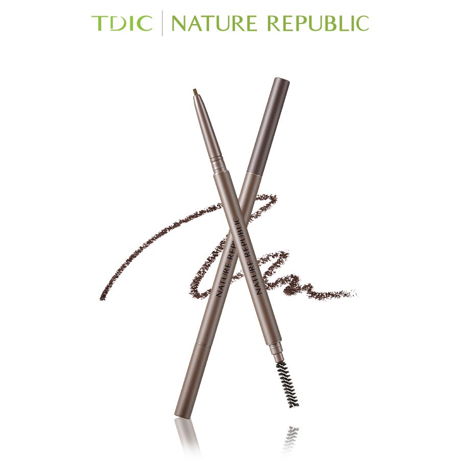  Nature Republic Chì kẻ mày Botanical Micro Slim Brow Pencil 0.08g 