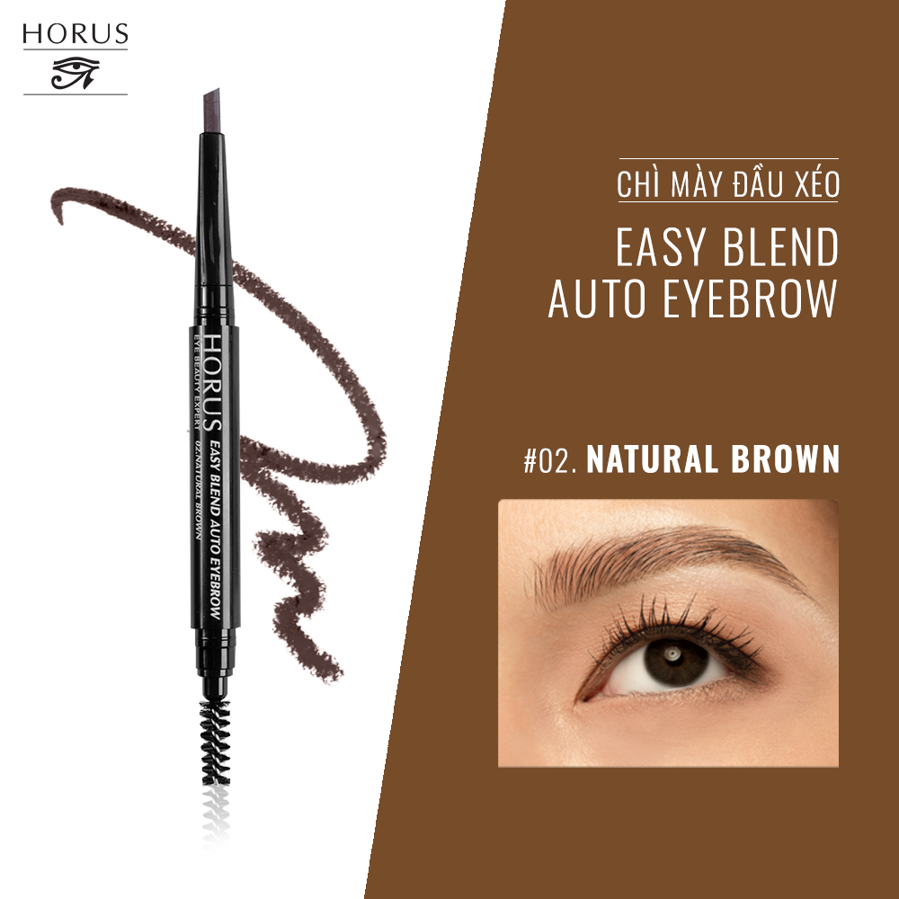 Horus Chì mày Eye Beauty Expert Easy Blend Auto Eyebrow - # 03.Dark Brown 