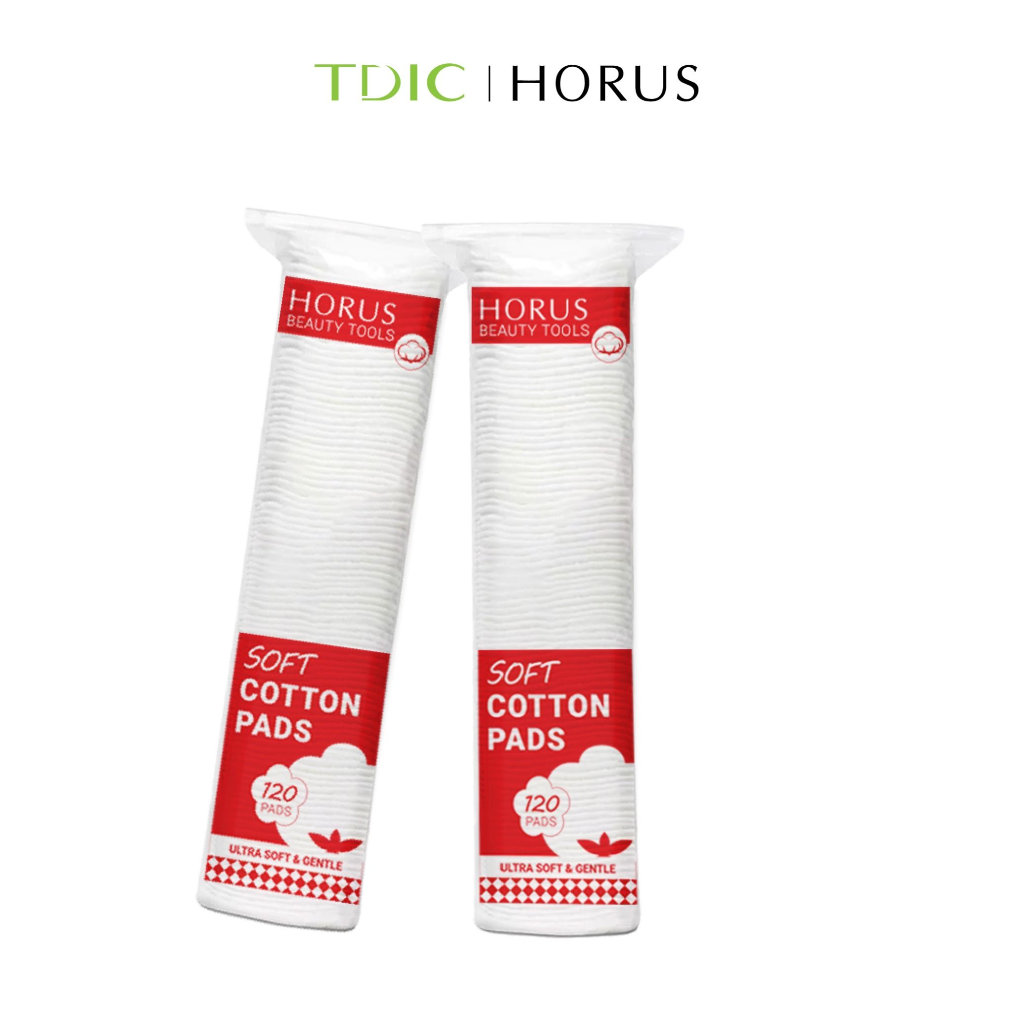  Horus Bông tẩy trang Soft Cotton Pads 120 pads 