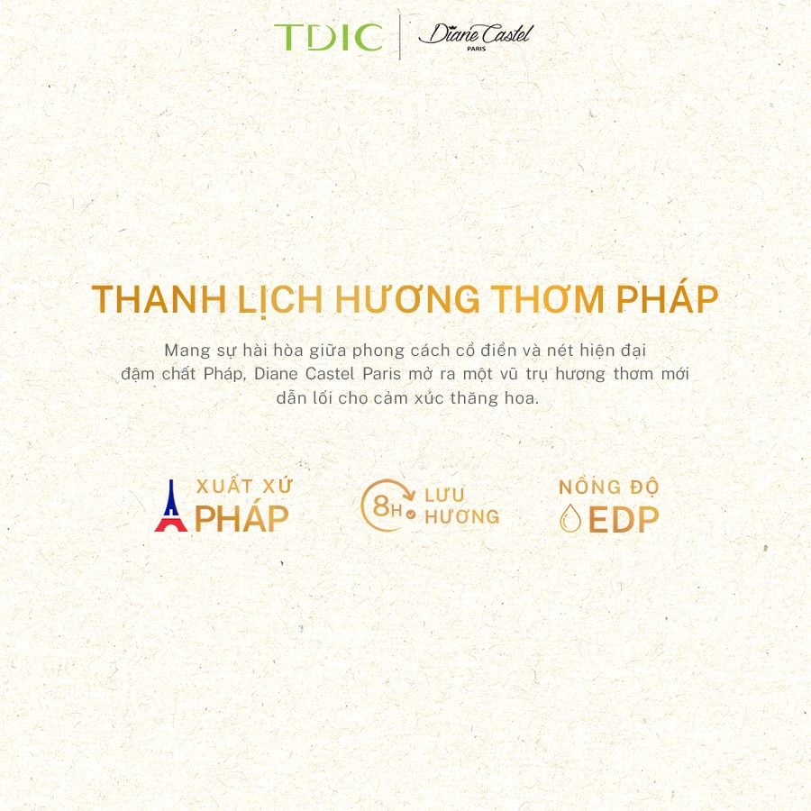  Diane Castel Paris Eleganza EDP 100ml 