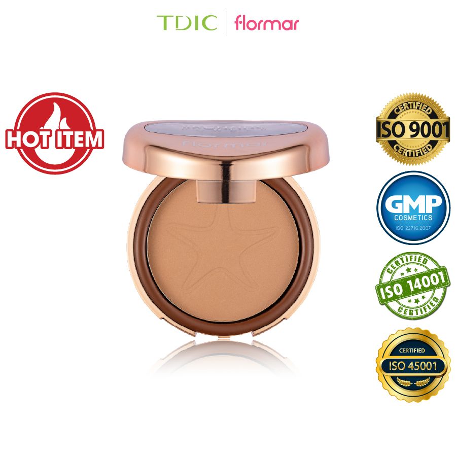  Flormar Phấn tạo khối Bronzing Powder # 03 Copper Bronze 11g 
