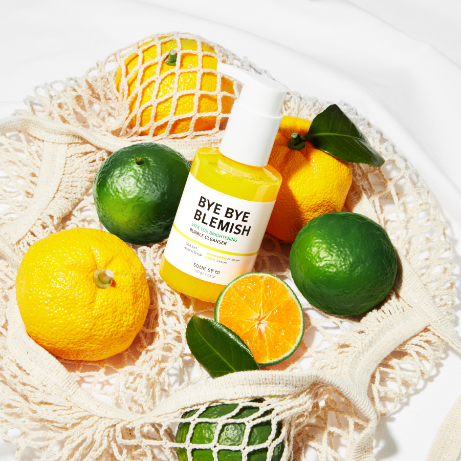  Some By Mi Sữa rửa mặt Bye Bye Blemish Vita Tox Brightening Bubble Cleanser 120g 