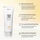  Nacific Kem chống nắng Fresh Herb Origin Sun Block Calendula 50ml 