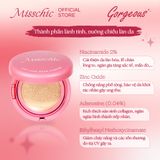  Misschic Phấn Nước Gorgeous Airy Long Wear Cushion 13g 02. Medium Beige 