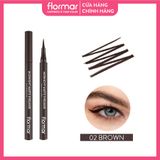  Flormar Bút kẻ mắt Midnight Matte Eyeliner #02 Brown 1ml 