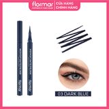 Flormar Bút kẻ mắt Midnight Matte Eyeliner #03 Dark Blue 1ml 