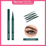  Flormar Bút kẻ mắt Midnight Matte Eyeliner #04 Green 1ml 