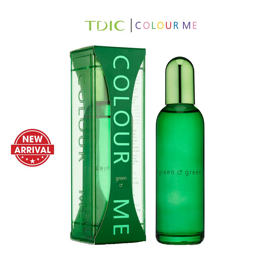  Nước hoa nam COLOUR ME Green EDP 100ml 