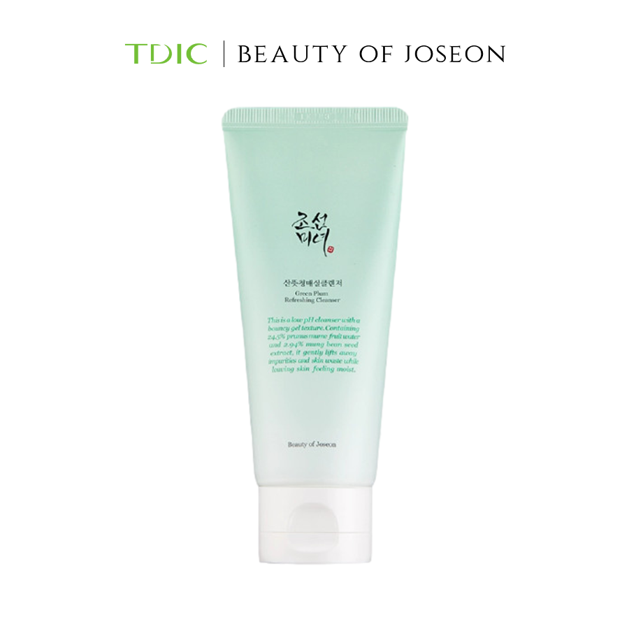 Gel Rửa Mặt Sạch Sâu - Dịu Nhẹ Beauty Of Joseon Green Plum Refreshing Cleanser 100ml 