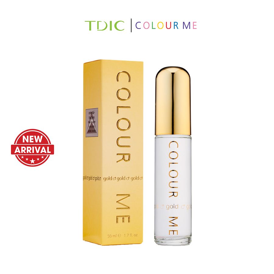  Nước hoa nam COLOUR ME Homme Gold EDP 50ml 