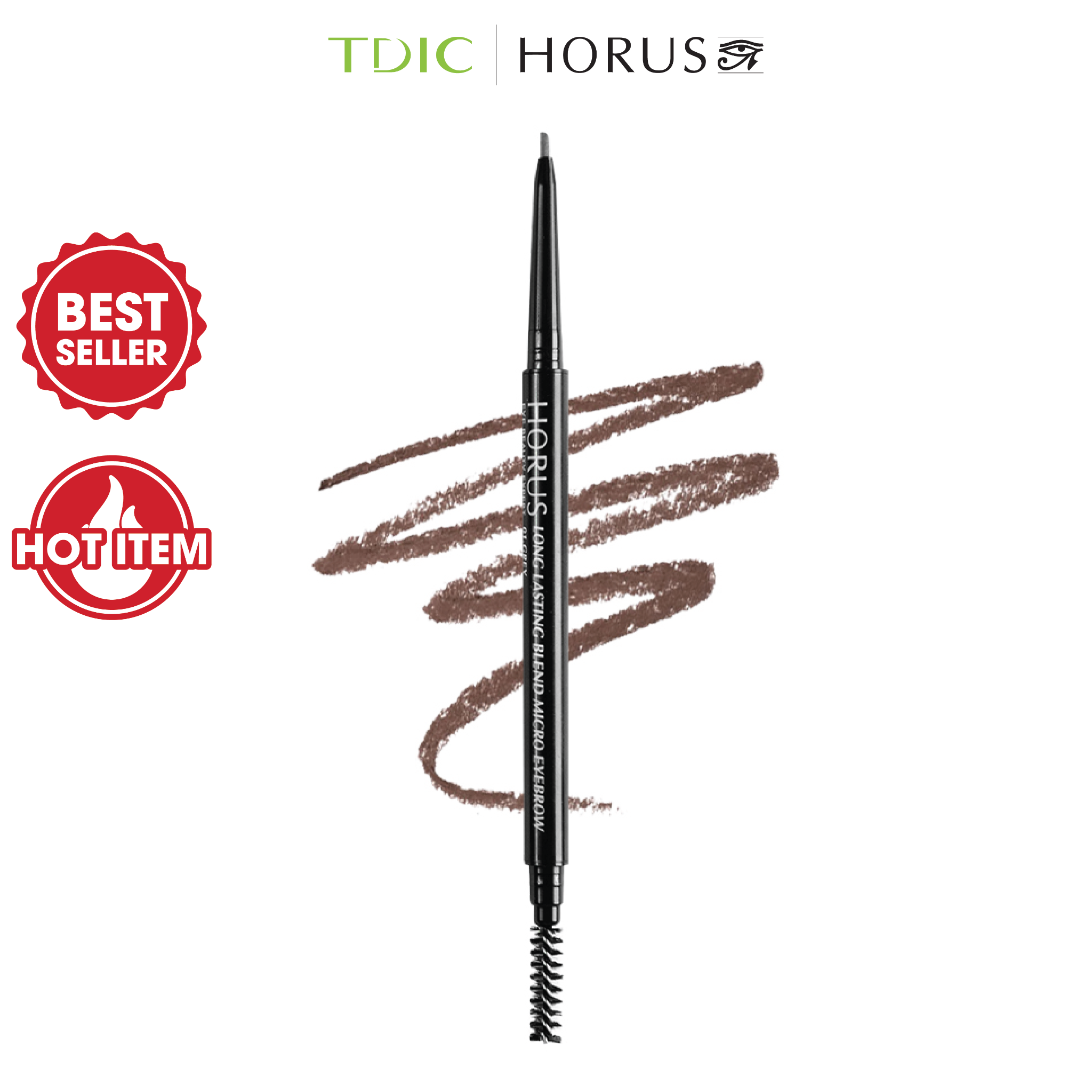  Horus Chì mày Eye Beauty Expert Long Lasting Blend Micro Eyebrow - # 02.Natural Brown 