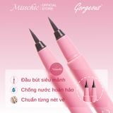  Misschic Kẻ mắt nước Gorgeous Sharp Pro Multiproof Eyeliner 0.5g 02. Brown 