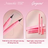  Misschic Kẻ mắt nước Gorgeous Sharp Pro Multiproof Eyeliner 0.5g 02. Brown 