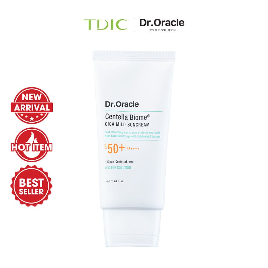 Dr.Oracle Kem chống nắng Centella Biome Cica Mild Suncream 50ml 