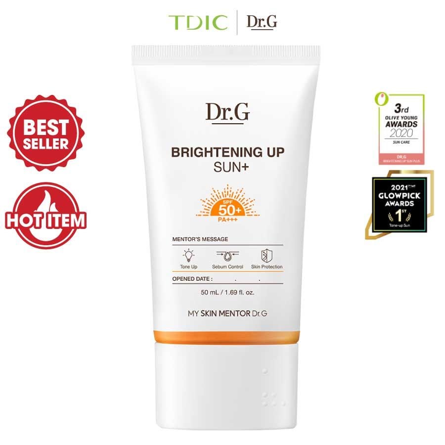  Dr.G Kem chống nắng Brightening Up Sun+ SPF50+ PA+++ 50ml 