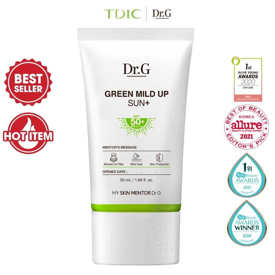  Dr.G Kem chống nắng Green Mild Up Sun+ 50ml 