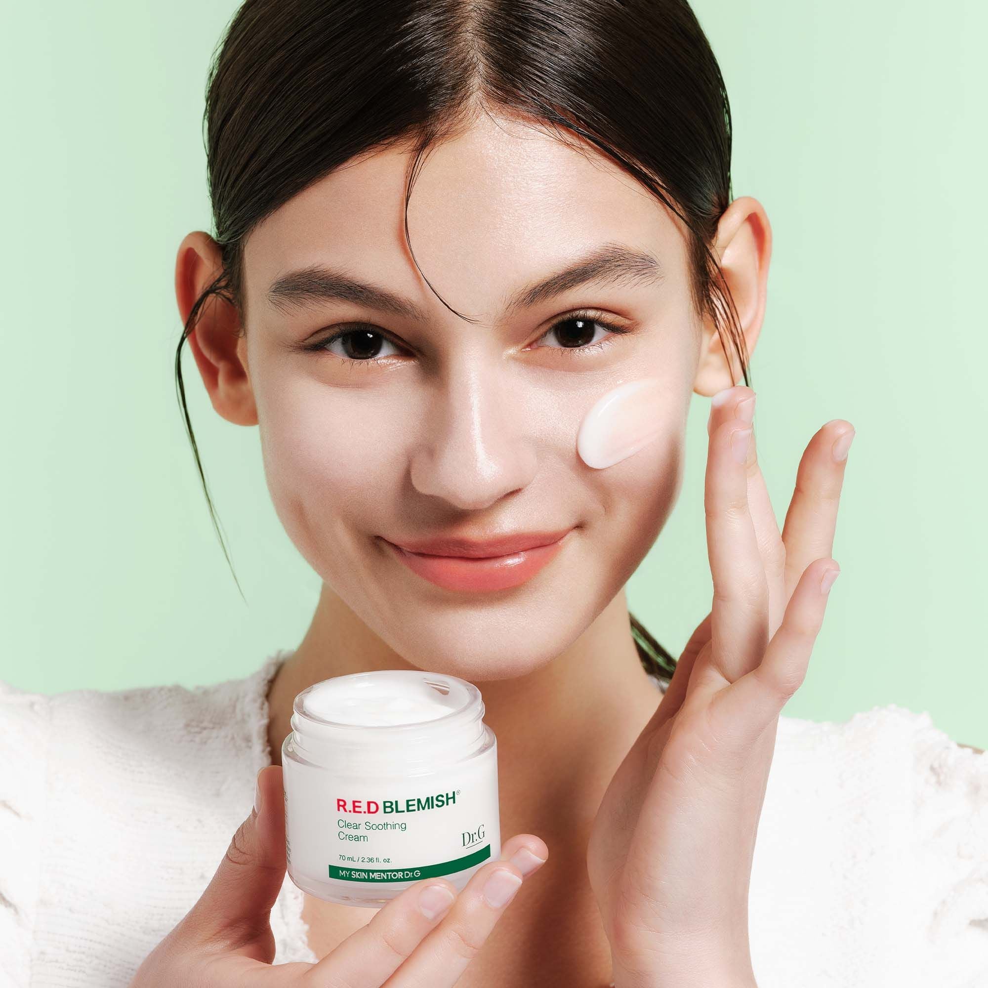  Dr.G Kem dưỡng R.E.D Blemish Clear Soothing Cream 70ml 