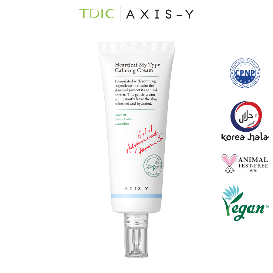  Axis-Y Kem dưỡng Heartleaf My Type Calming Cream 60ml 