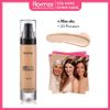  Flormar Kem nền HD Invisible Cover Foundation #20 Porcelain 30ml 