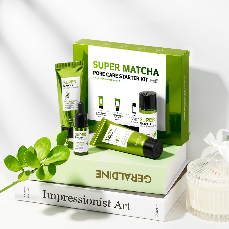  Some By Mi Bộ Kit Super Matcha Pore Care Starter Kit-Edition (4 items) 