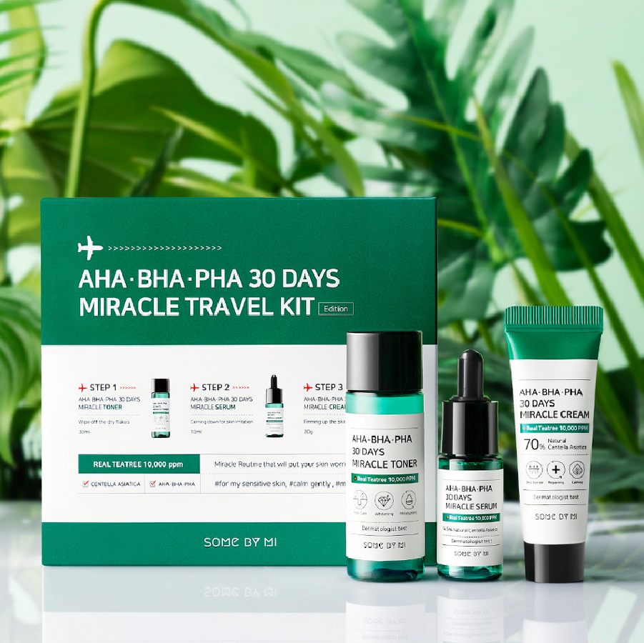 Some By Mi Bộ kit AHA-BHA-PHA 30 Days Miracle Travel Kit ( 3items ...
