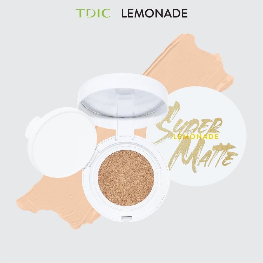  Lemonade Phấn nước kiềm dầu Supermatte Cushion - A02. Meidium Light (IP01) 