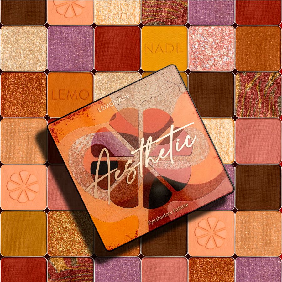  Lemonade Bảng mắt Aesthetic Eyeshadow Palette 16 ô (1.3g*16) 