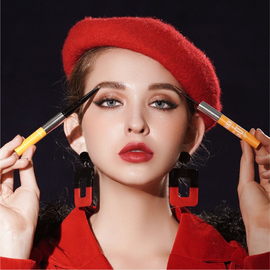  Lemonade Kẻ mày Want It Got It Dual Eyebrow #Dark Brown 2g+2ml (IP01) 