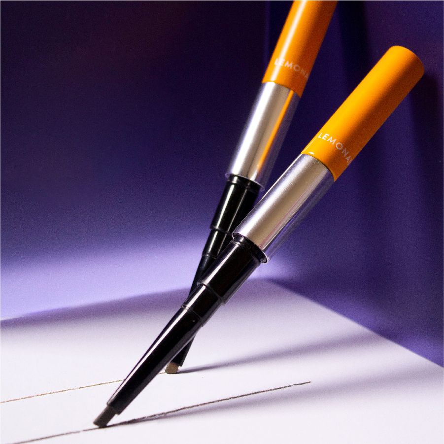  Lemonade Kẻ mày Want It Got It Dual Eyebrow #Natural Brown 2g+2ml (IP01) 